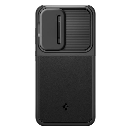 Spigen - Hülle Optik Armor für Samsung Galaxy S24, schwarz