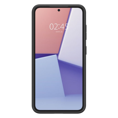 Spigen - Hülle Optik Armor für Samsung Galaxy S24, schwarz