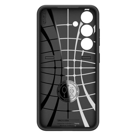 Spigen - Hülle Optik Armor für Samsung Galaxy S24, schwarz