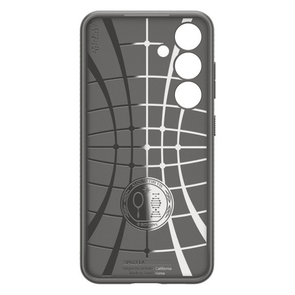 Spigen - Hülle Liquid Air für Samsung Galaxy S24, Granite Gray