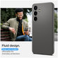 Spigen - Hülle Liquid Air für Samsung Galaxy S24, Granite Gray