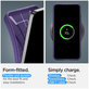 Spigen - Hülle Liquid Air für Samsung Galaxy S24, Deep Purple