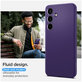 Spigen - Hülle Liquid Air für Samsung Galaxy S24, Deep Purple