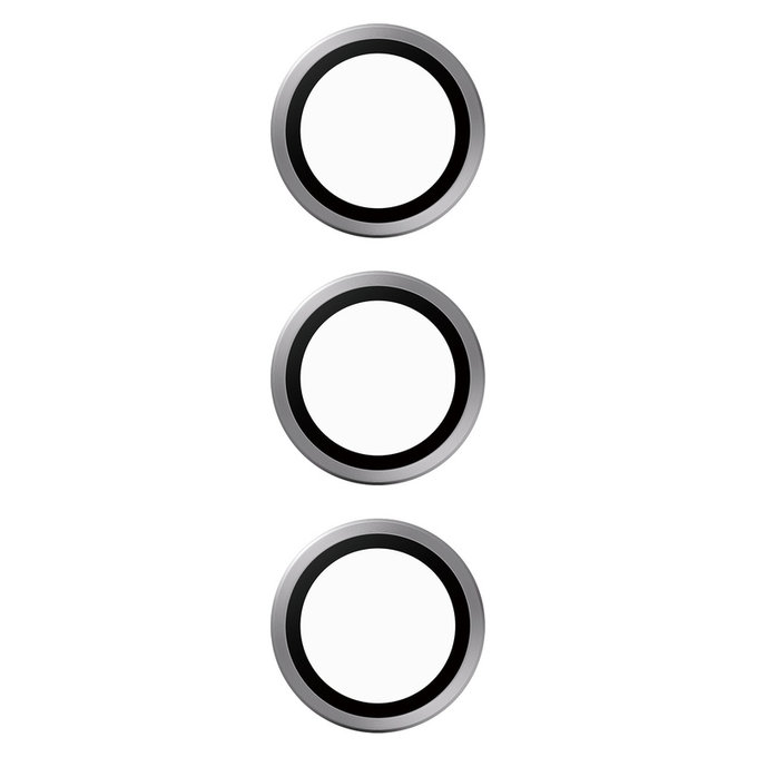 Kameraobjektivschutz Hoops für Samsung Galaxy S24+, Grau, PanzerGlass