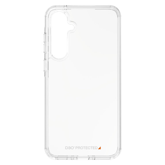 Hülle HardCase D3O für Samsung Galaxy A35 5G, Transparent, PanzerGlass