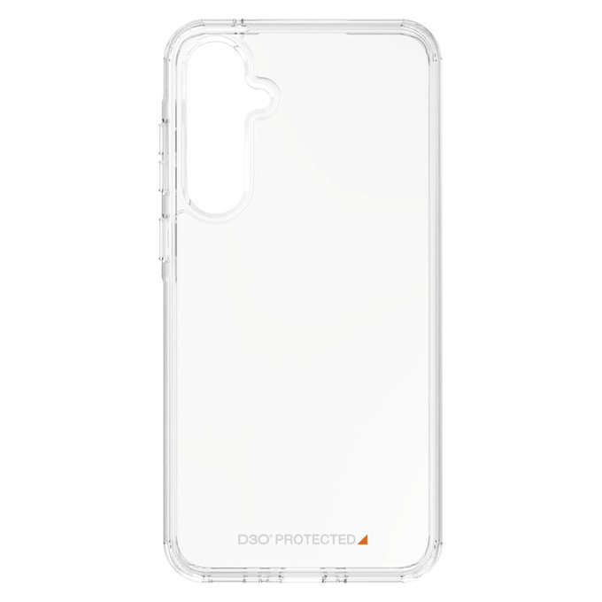 Hülle HardCase D3O für Samsung Galaxy A55 5G, Transparent, PanzerGlass