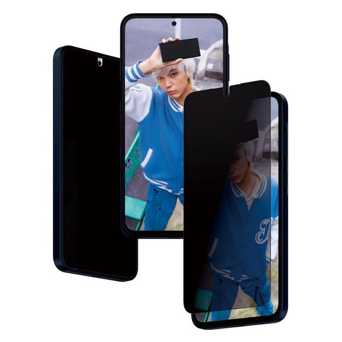 PanzerGlass - Gehärtetes Glas Re:Fresh UWF Privacy mit aplicator für Samsung Galaxy A35, schwarz