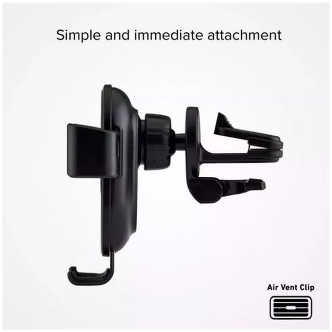 SBS - Fahrzeughalter Gravity mit Kabellos Laden, 10W, schwarz