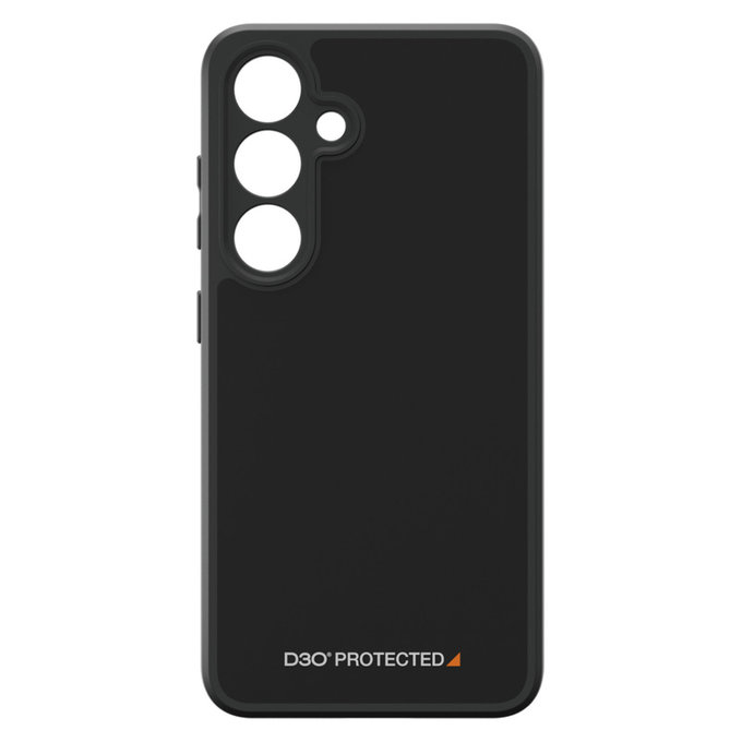 Hülle HardCase D3O für Samsung Galaxy S24, Schwarz, PanzerGlass