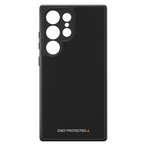 Hülle HardCase D3O für Samsung Galaxy S24 Ultra, Schwarz, PanzerGlass