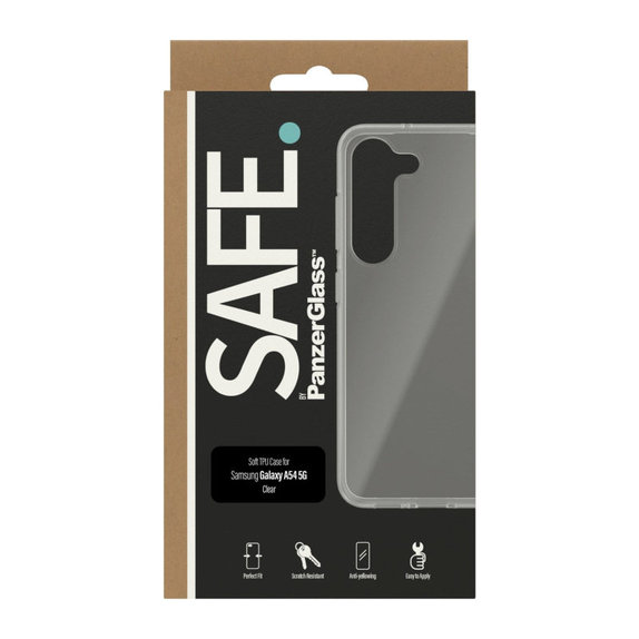 Hülle TPU für Samsung Galaxy A14/A14 5G, Transparent, SAFE by PanzerGlass