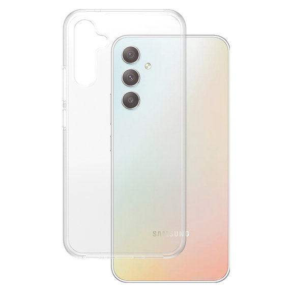 Hülle TPU für Samsung Galaxy A34 5G, Transparent, SAFE by PanzerGlass