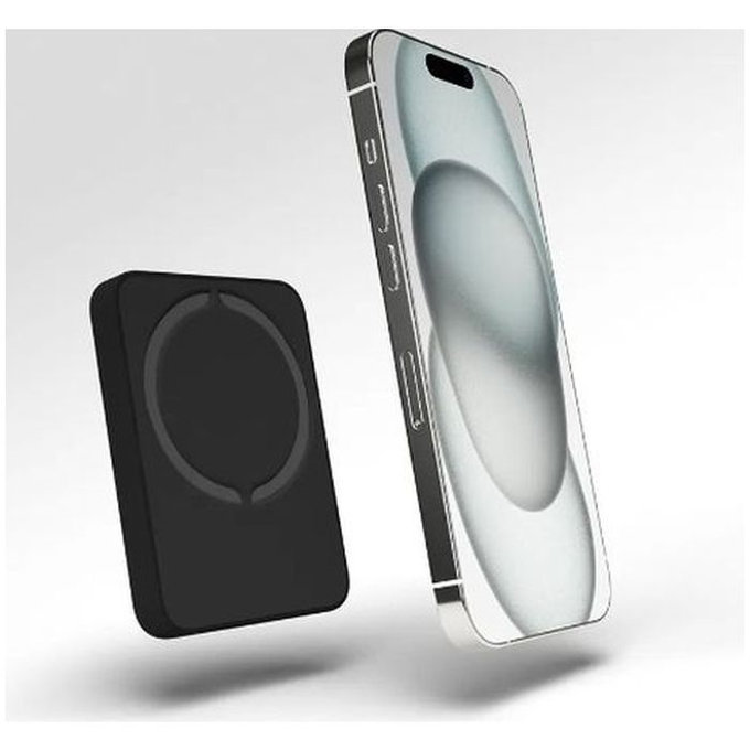 PURO - MagSafe PowerBank 4200 mAh 5W, USB-C, schwarz