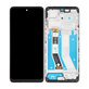 Motorola Moto G73 - LCD Display + Touchscreen Front Glas + Rahmen (Black) TFT