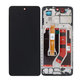 Oppo A98 - LCD Display + Touchscreen Front Glas + Rahmen (Cool Black) TFT