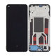 Oppo Reno 8 CPH2359 - LCD Display + Touchscreen Front Glas + Rahmen (Shimmer Black) OLED
