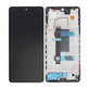 Xiaomi Poco X5 Pro - LCD Display + Touchscreen Front Glas + Rahmen (Astral Black) TFT