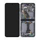 Samsung Galaxy Z Flip 5 F731B - LCD Display + Touchscreen Front Glas + Rahmen (Graphite) OLED
