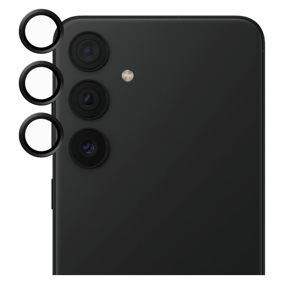 Kameraobjektivschutz für Samsung Galaxy S24+, Schwarz, SAFE by PanzerGlass