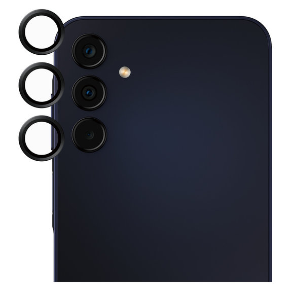 Kameraobjektivschutz für Samsung Galaxy A15/A15 5G, Schwarz, SAFE by PanzerGlass
