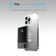 FixPremium - MagSafe PowerBank mit LCD 5000mAh, schwarz