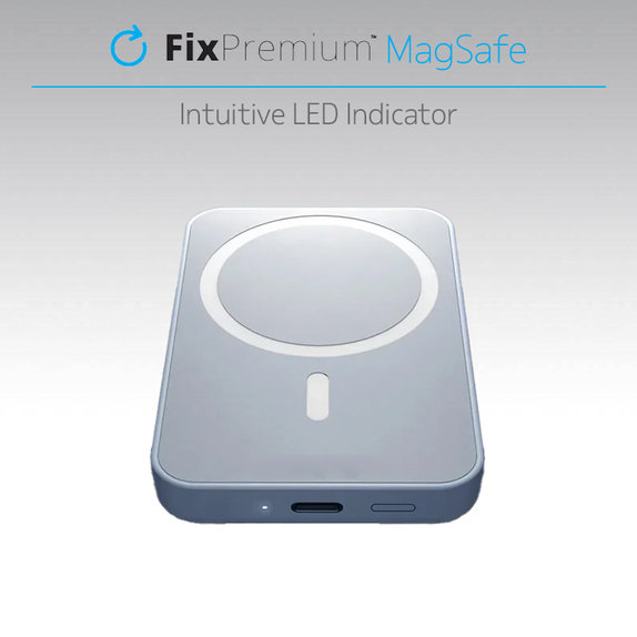 FixPremium - MagSafe PowerBank 5000mAh, lila