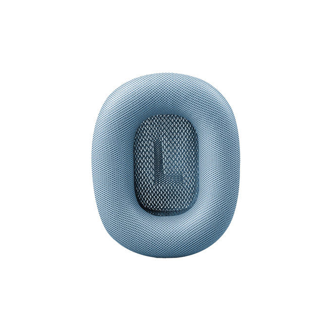 FixPremium - Ersatz-Ohrpolster für Apple AirPods Max (Eco-Leather), blau