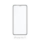 FixPremium FullCover Glass - Gehärtetes Glas für iPhone XR und 11 (10 Pack)