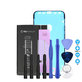 Apple iPhone XR - Akku Batterie 2942mAh FixPremium + Akku Batterie Klebestreifen Sticker + LCD Klebestreifen Sticker + Werkzeugsatz - Multipack