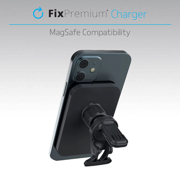 FixPremium - Autoladegerät mit MagSafe V2, weiß