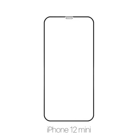 FixPremium FullCover Glass - Gehärtetes Glas für iPhone 12 mini