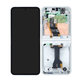 Samsung Galaxy Z Flip 6 F741B - LCD Display + Touchscreen Front Glas + Rahmen (White) - GH82-35014F Genuine Service Pack