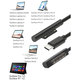 BY-006S - Multifunktionales Stromversorgungskabel für Microsoft Surface Book, Go, Laptop, Pro, RT