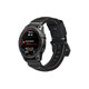 FixPremium - Lederarmband für Garmin (QuickFit 26mm), schwarz