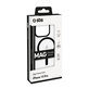 SBS - Mag Frame Case kompatibel mit MagSafe für iPhone 15 Pro, Schwarz