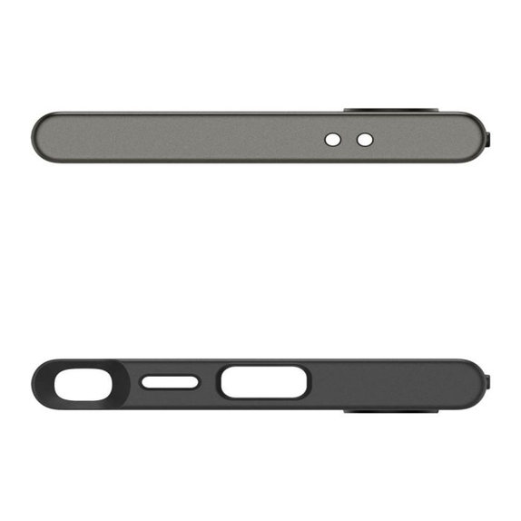 Spigen - Hülle Neo Hybrid für Samsung Galaxy S24 Ultra, Gunmetal