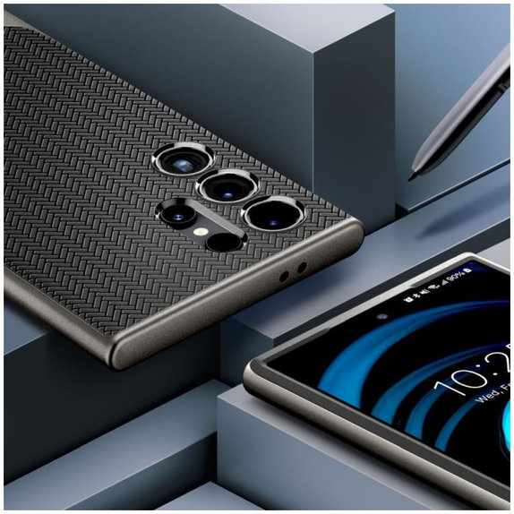 Spigen - Hülle Neo Hybrid für Samsung Galaxy S24 Ultra, Gunmetal