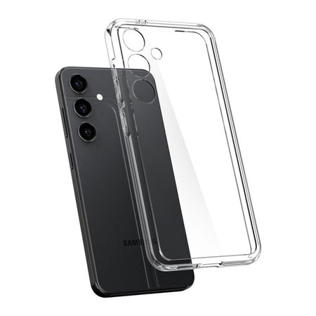 Spigen - Hülle Ultra Hybrid für Samsung Galaxy S24 Plus, Crystal Clear