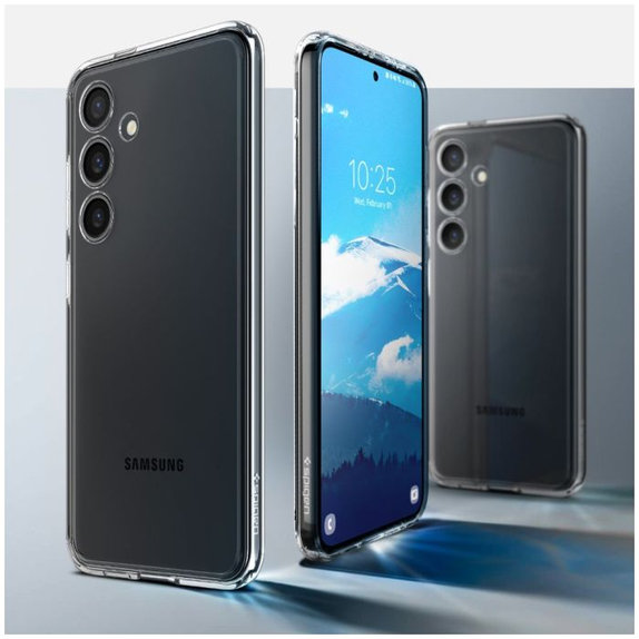 Spigen - Hülle Ultra Hybrid für Samsung Galaxy S24 Plus, Crystal Clear