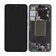 Samsung Galaxy S24 S921B - LCD Display + Touchscreen Front Glas + Rahmen (Onyx Black) TFT