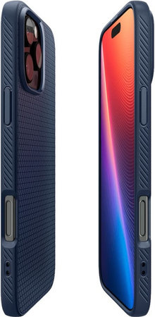 Spigen - Hülle Liquid Air für iPhone 16 Pro Max, navy blue