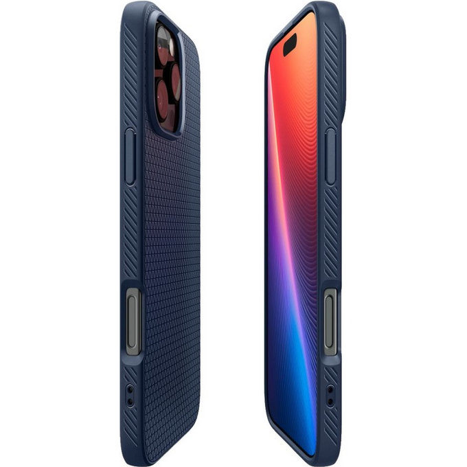 Spigen - Hülle Liquid Air für iPhone 16 Pro Max, navy blue