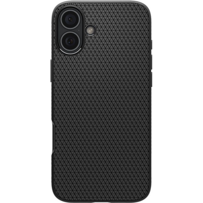 Spigen - Hülle Liquid Air für iPhone 16 Plus, matte black
