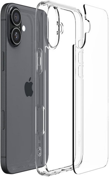 Spigen - Hülle Ultra Hybrid für iPhone 16 Plus, crystal clear