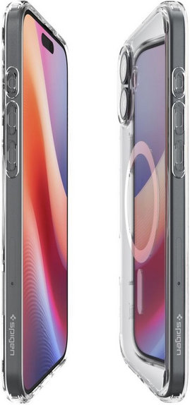 Spigen - Hülle Ultra Hybrid mit MagSafe für iPhone 16 Plus, weiss