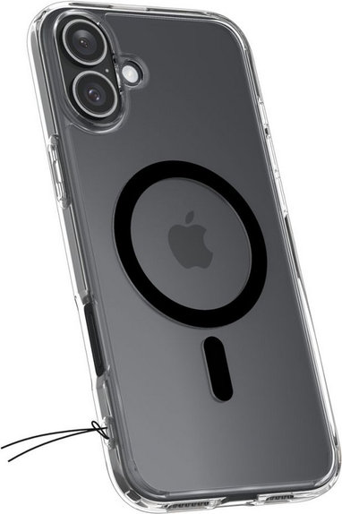 Spigen - Hülle Ultra Hybrid mit MagSafe für iPhone 16 Plus, schwarz