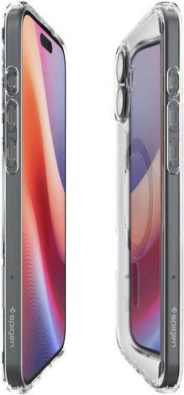 Spigen - Hülle Ultra Hybrid mit MagSafe für iPhone 16 Plus, schwarz