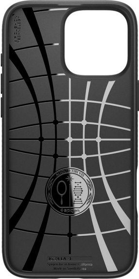 Spigen - Hülle Liquid Air für iPhone 16 Pro, matte black