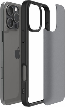 Spigen - Hülle Ultra Hybrid für iPhone 16 Pro, frost black
