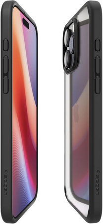 Spigen - Hülle Ultra Hybrid für iPhone 16 Pro, matte black